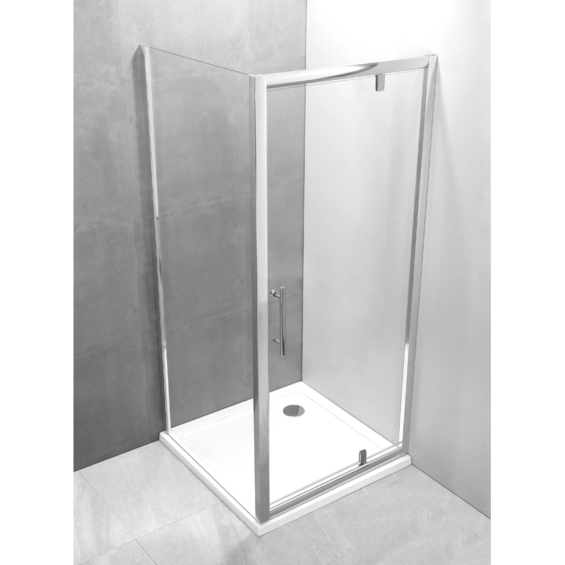 Square Pivot Door Shower Enclosures