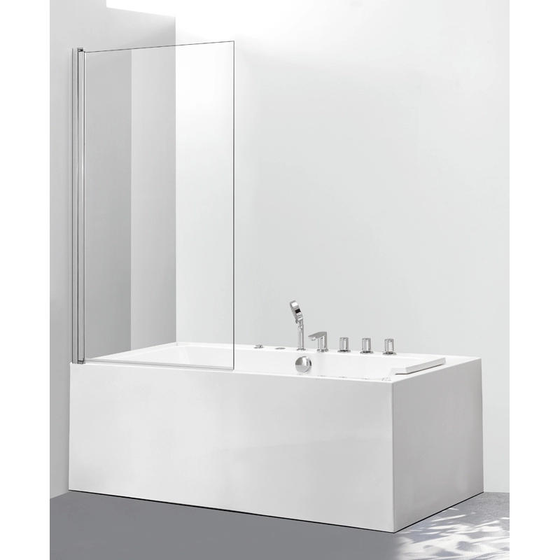 Frameless Single Pivot Bath Shower Screen
