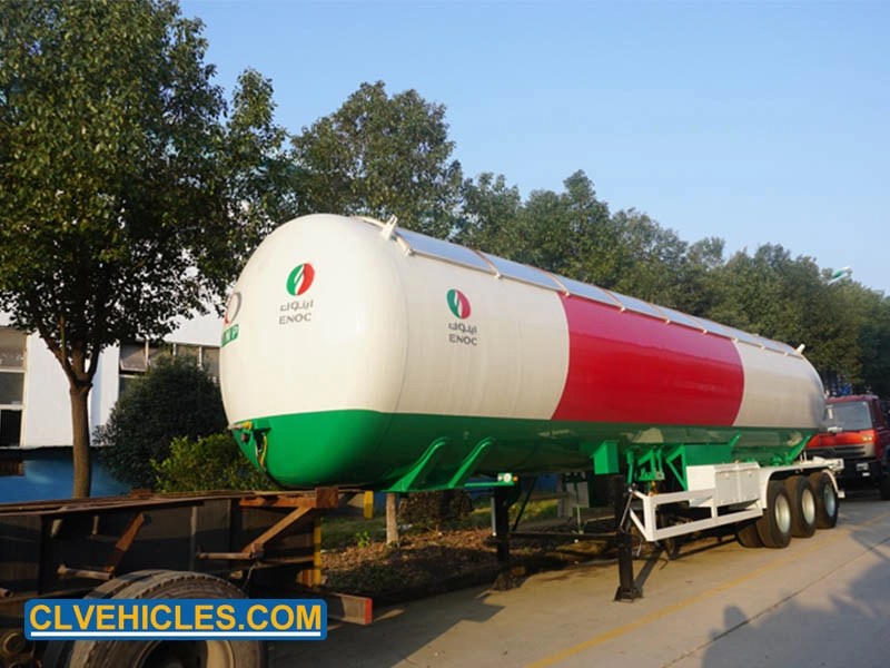 3 axle 59400 liter lpg gas semi trailer