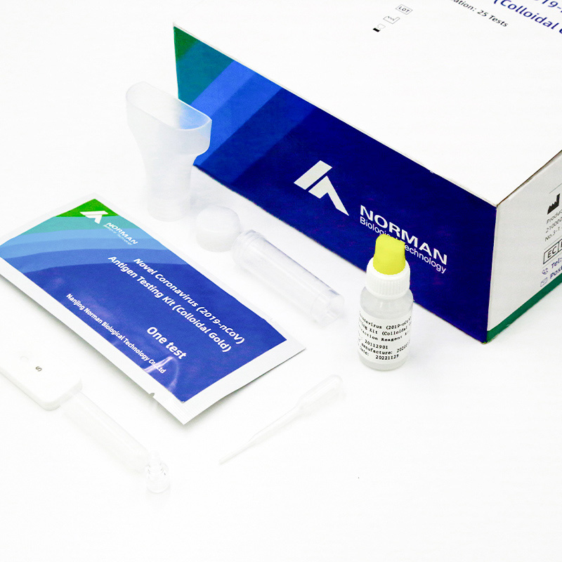 Novel Coronavirus (2019-nCoV) Antigen Testing Kit (Colloidal Gold)