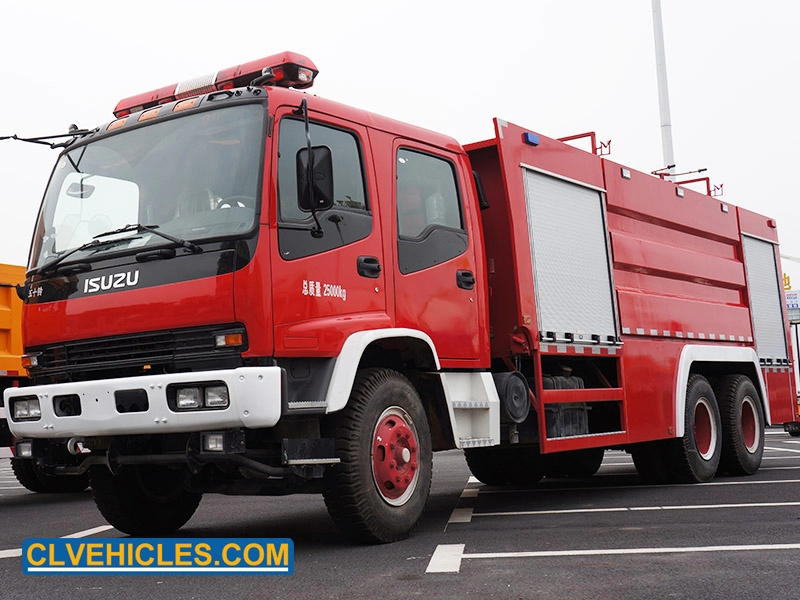 ISUZU FVZ  12000 liter water tank and 4000 liter foam tank fire extinguisher truck