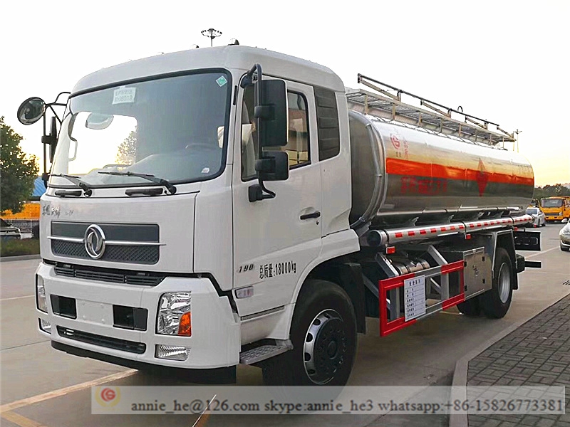 4,000 Gallons Lightweight Aluminium Alloy Fuel Tank Truck
