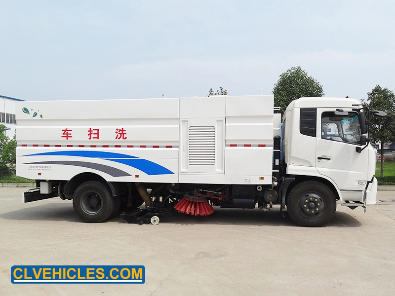 DongFeng KINGRUN High Pressure Road Washing Truck