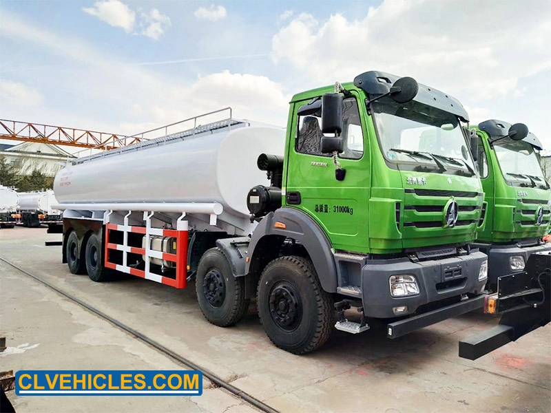 BEIBEN 33000 liter heavy duty petrol tanker truck