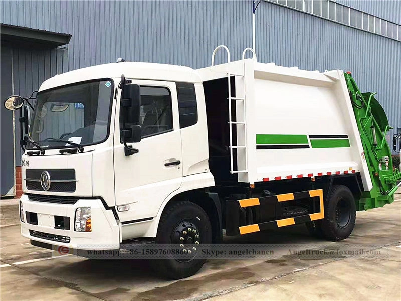 Waste Compactor Truck Dongfeng 10 CBM Garbage Truck