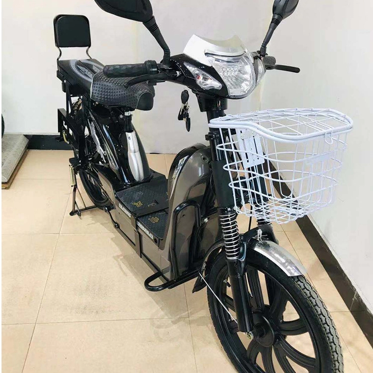 48V 550W 17inch Long Range Lithium Battery Food Delivery Electric Cargo Bike