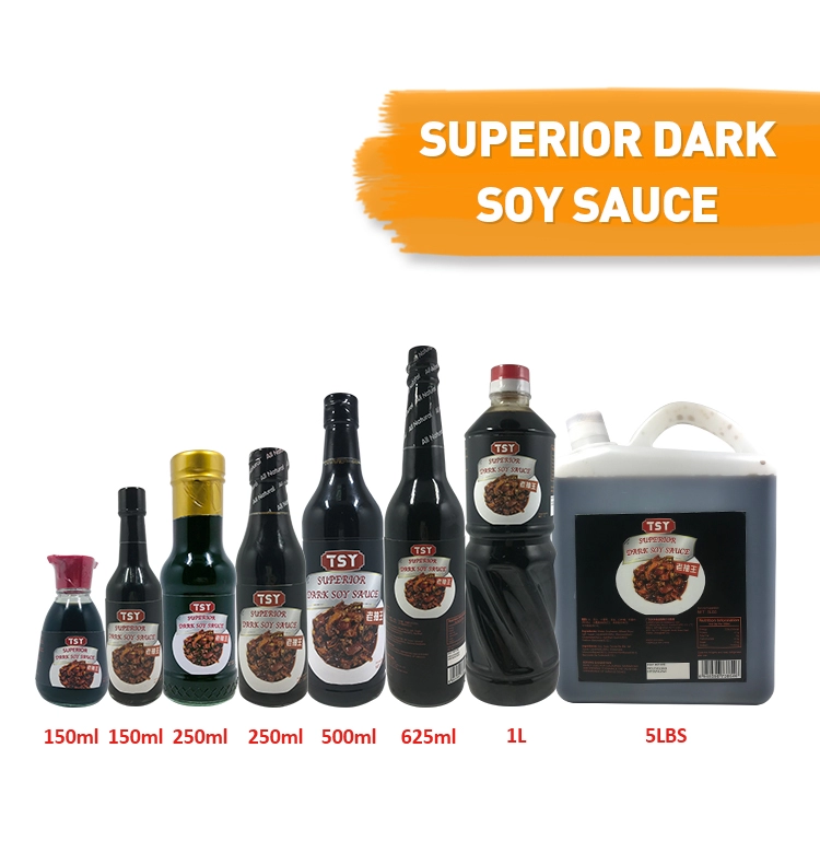 250ml wholesale fermented dark soy sauce