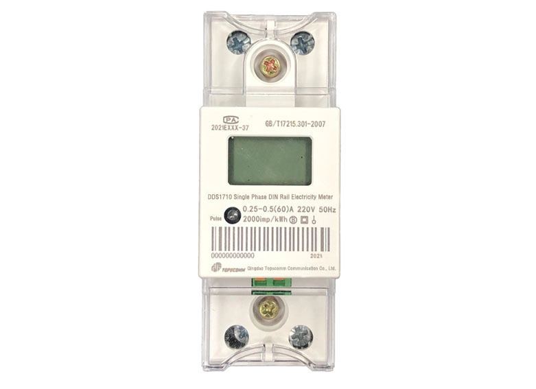 DDS1710 Single Phase DIN Rail Electricity Meter