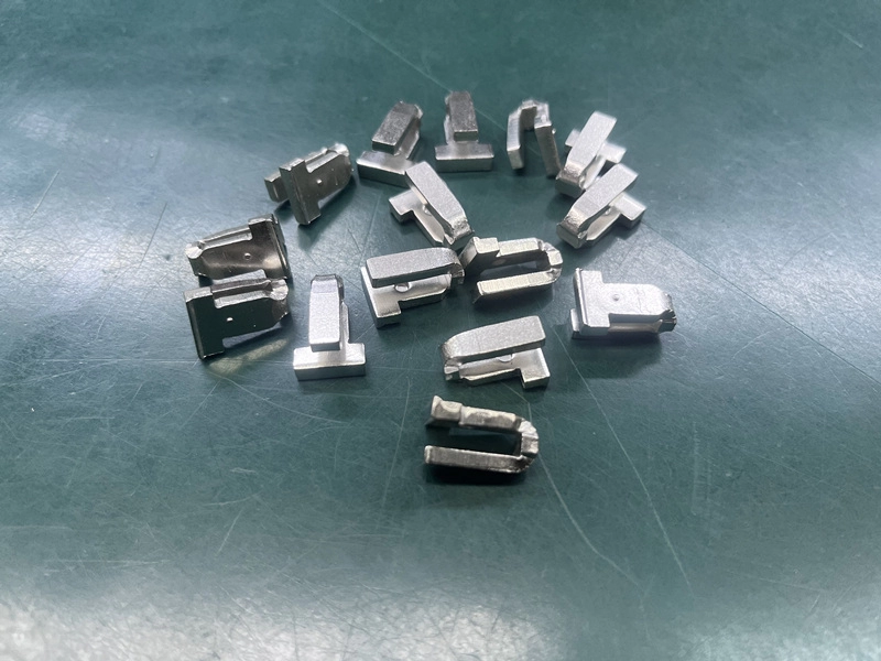 Pure Iron Electroplating Heat Treatment Stamping Relay Parts