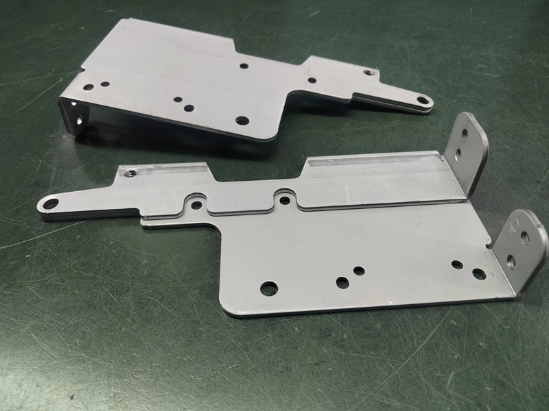 Stamping parts of rear base support of SGCC heat transfer press
