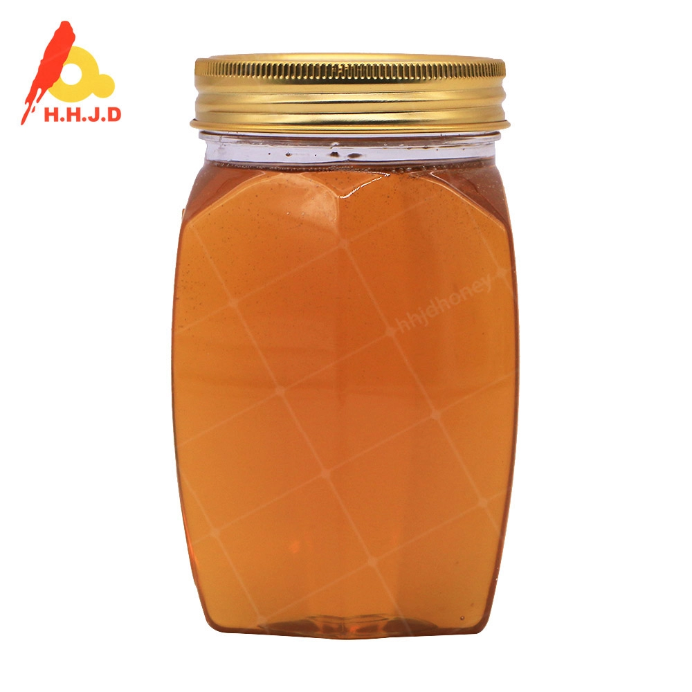 500g Hexagon Plastic Bottle Pure Natural Multiflower Honey