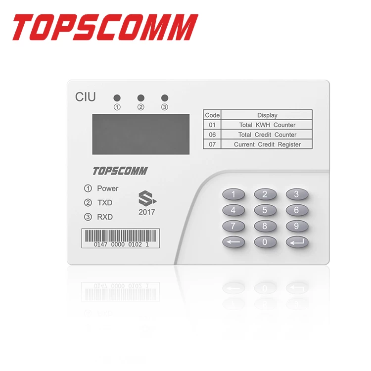 TC103 Consumer Interface Unit (CIU) Keypad  Monitor and Control Unit