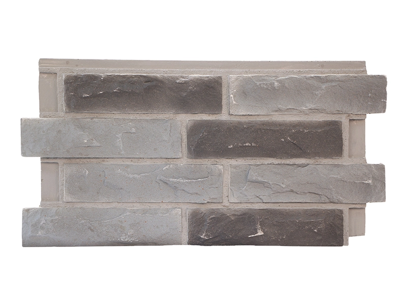 Faux brick wall panel for interior and exterior