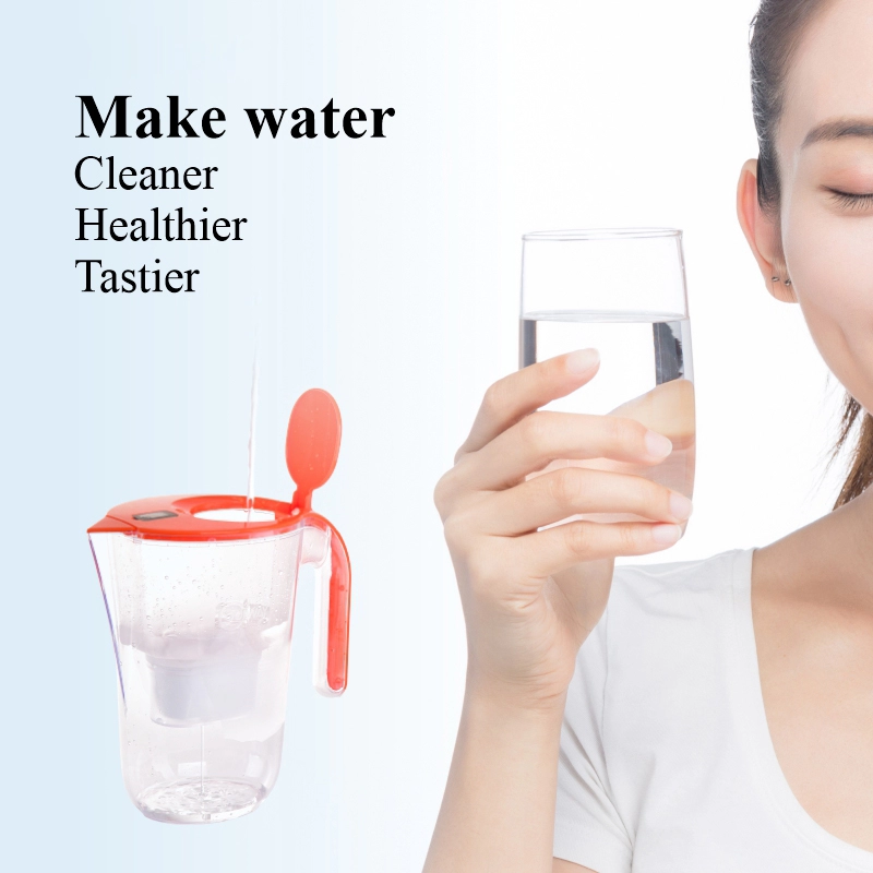 2021 Alkaline small portable water filter ionizer pitcher jug with handle for household