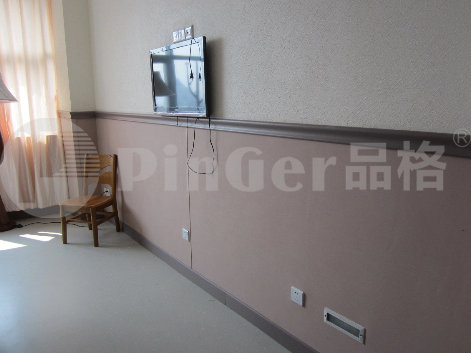 Chair rail system for wall protection and decoration