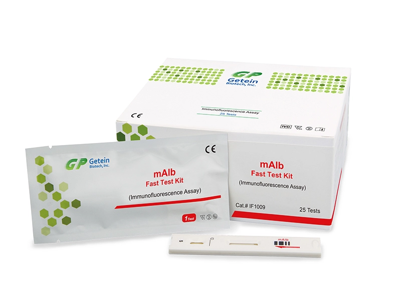 mAlb Fast Test Kit (Immunofluorescence Assay)