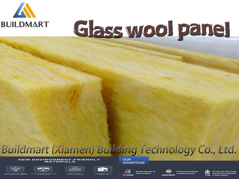 Soundproof Fiberglass Insulation Glass Wool Roof Panel