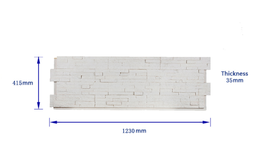 bar-type faux wall panel