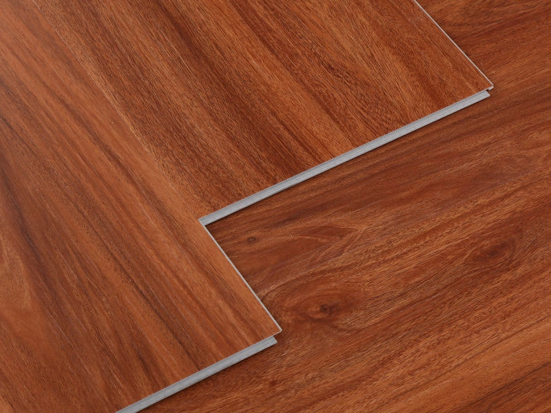 Easy-Install Waterproof Fireproof Vinyl Plastic Wood Plank WPC Spc Flooring
