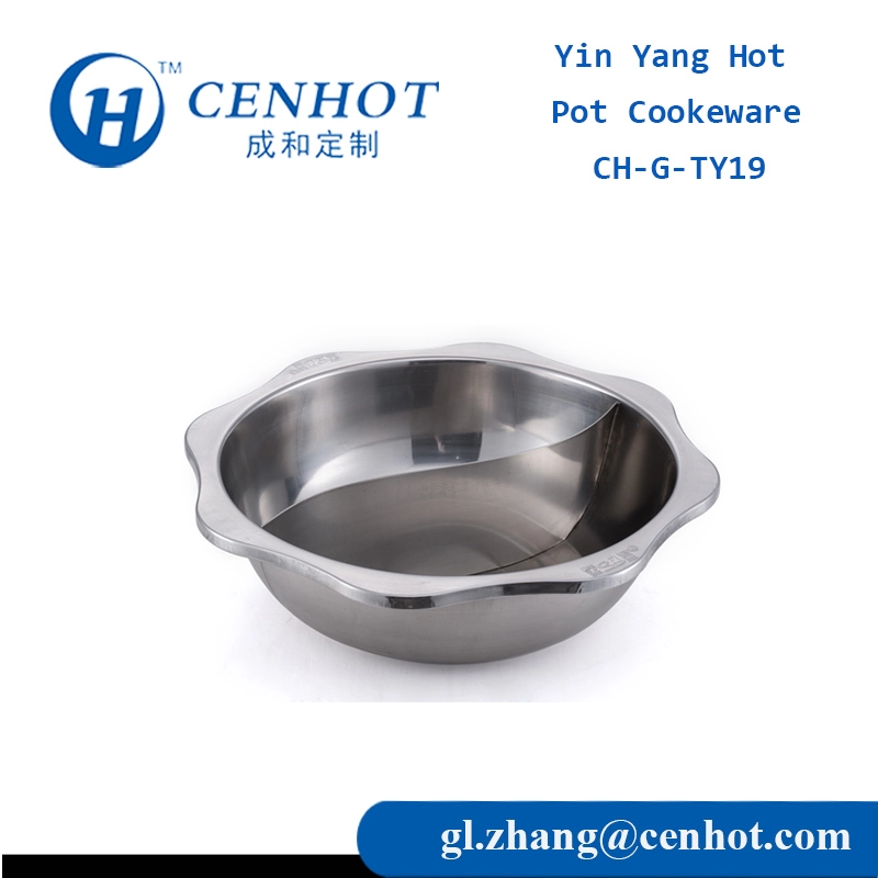 Stainless Steel Yin Yang Hot Pot Cookware In China - CENHOT
