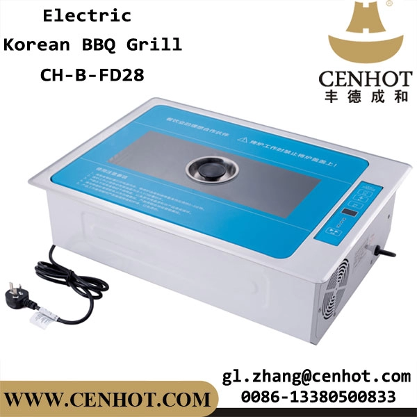 CENHOT Commercial Korean BBQ Grill Non Stick Smokeless Electric Grill