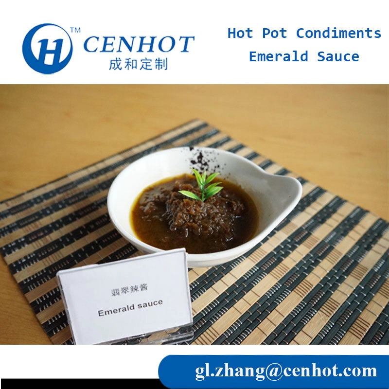 China Traditional Spicy Emerald Sauce Hotpot Bases Condiments - CENHOT