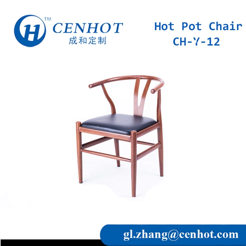 Black Indoor Restaurant Chairs Seating Furniture Manufacturers - CENHOT