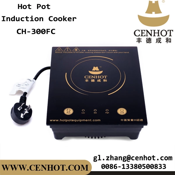 CENHOT Restaurant Commercial Electric Square Hotpot Induction Cooker