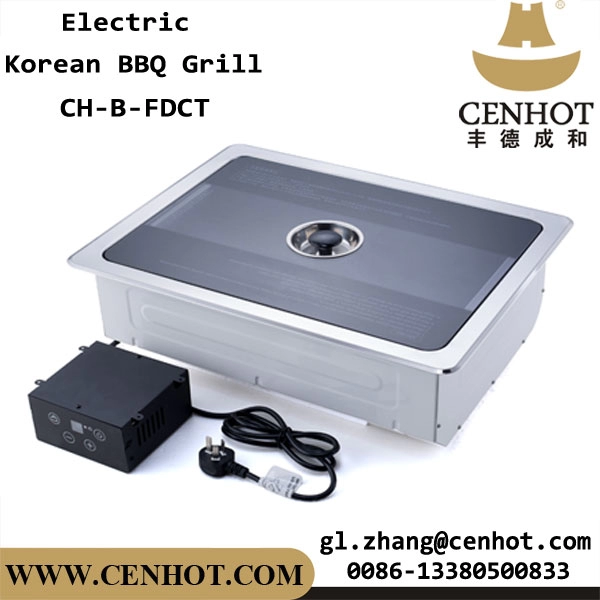 CENHOT Professional Restaurant Table Bbq Grill Barbecue Grill With Aluminum Plate