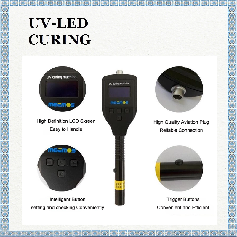 Portable UV Curing System UV Curing Pen Point Contact Switch USB Connector 365nm 395nm