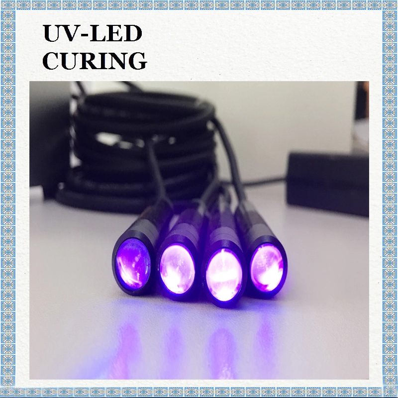 Spot Light Source UV LED for Fast Curing UV Glue Curing Pen Natural Cooling