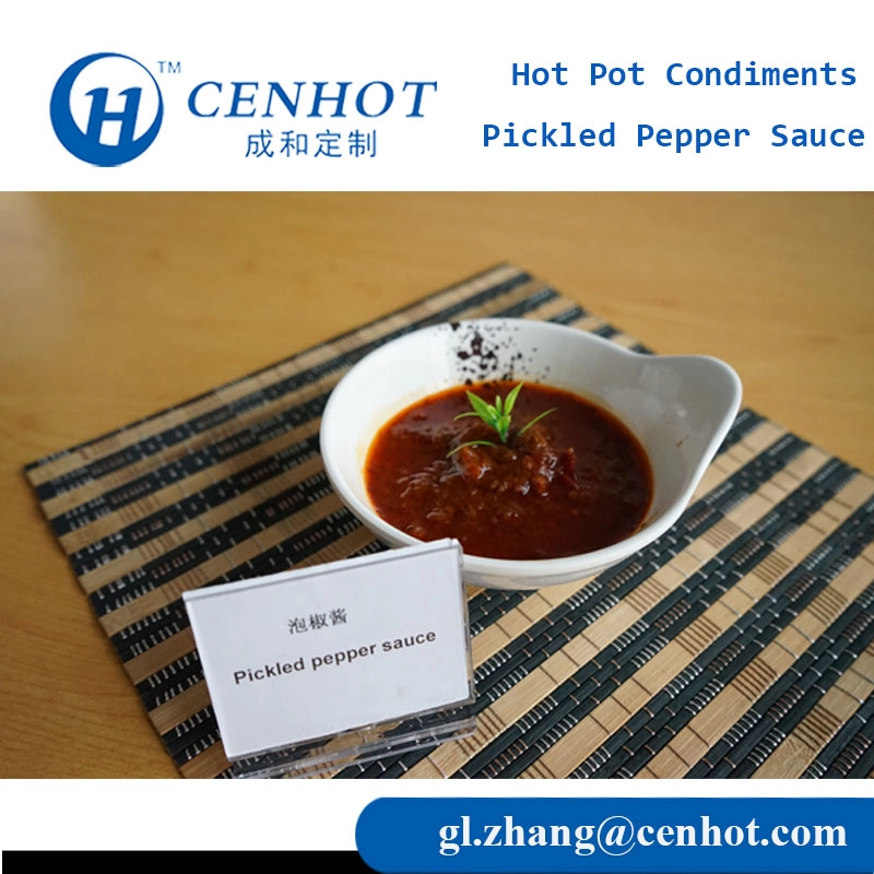 Hot Pot Pickled Pepper Sauce Huoguo Condiments Supply - CENHOT