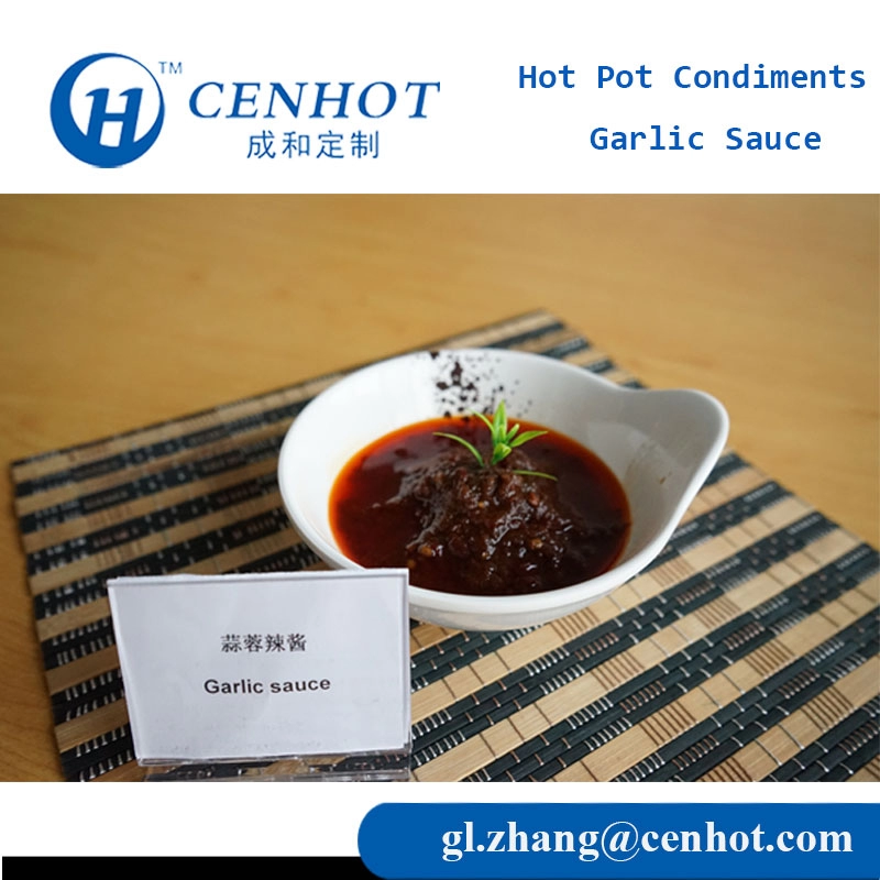 Chinese Spicy Garlic Sauce Material For Hot Pot Supply - CENHOT