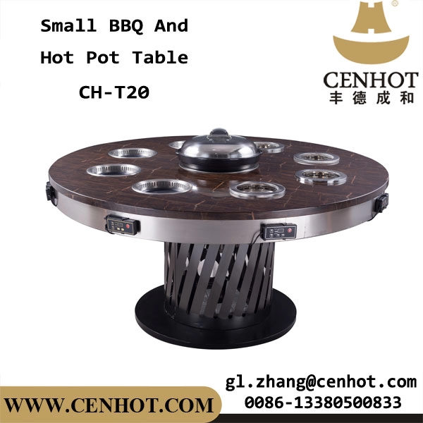 CENHOT Hotpot And Korean BBQ Table For Restaurant With Steam Hotpot