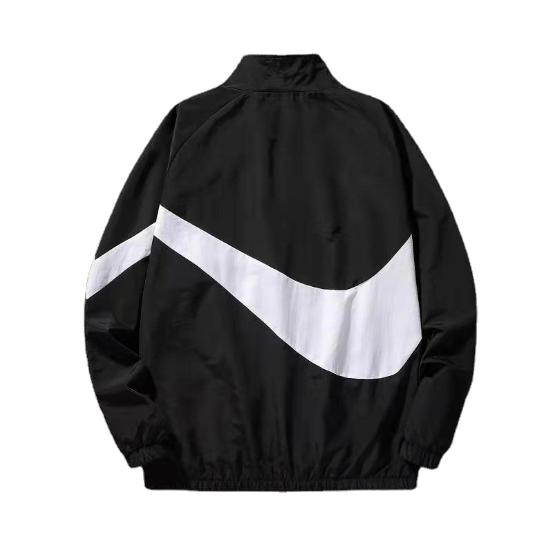 Custom Autumn Nylon Windbreaker Jacket Outdoor Sports Bomber Jacket
