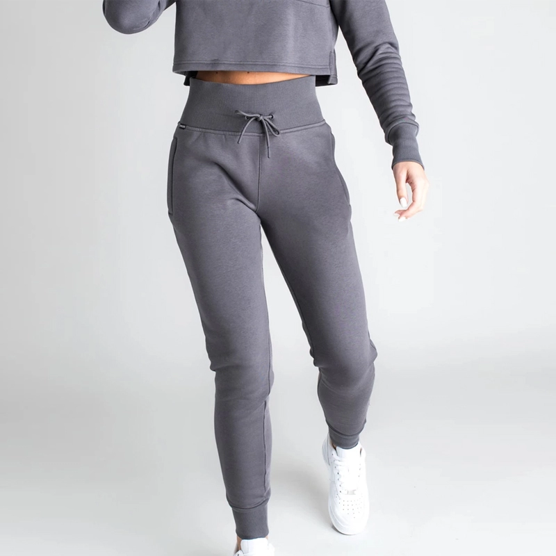 High Quality Solid Color Women Casual Joggers