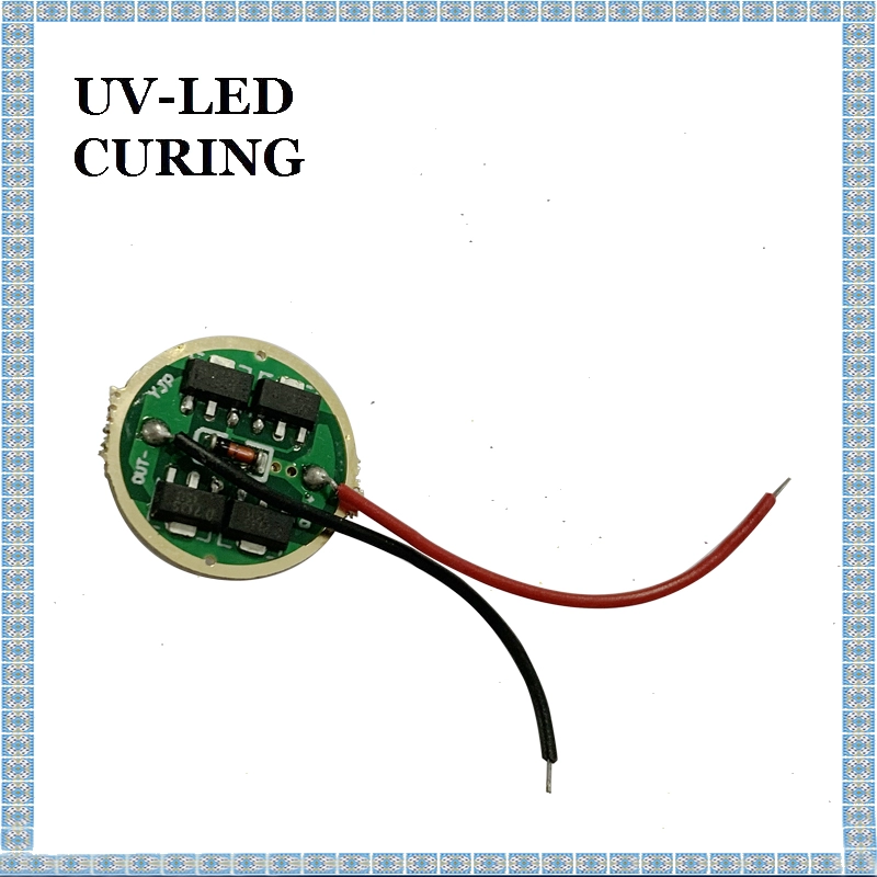 UV Flashlight Driver Board 17mm 7135*4IC Single Dimmer Circuit Board