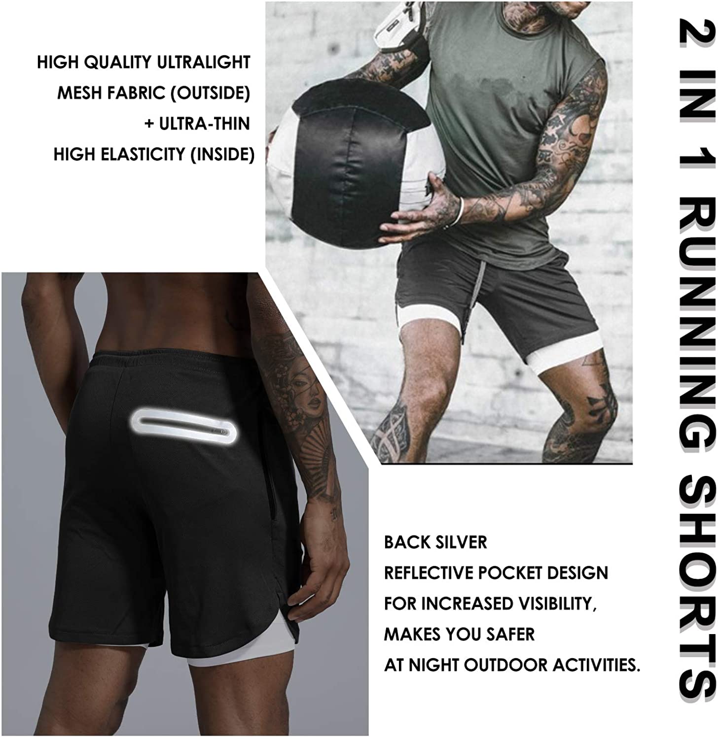 men's workout shorts