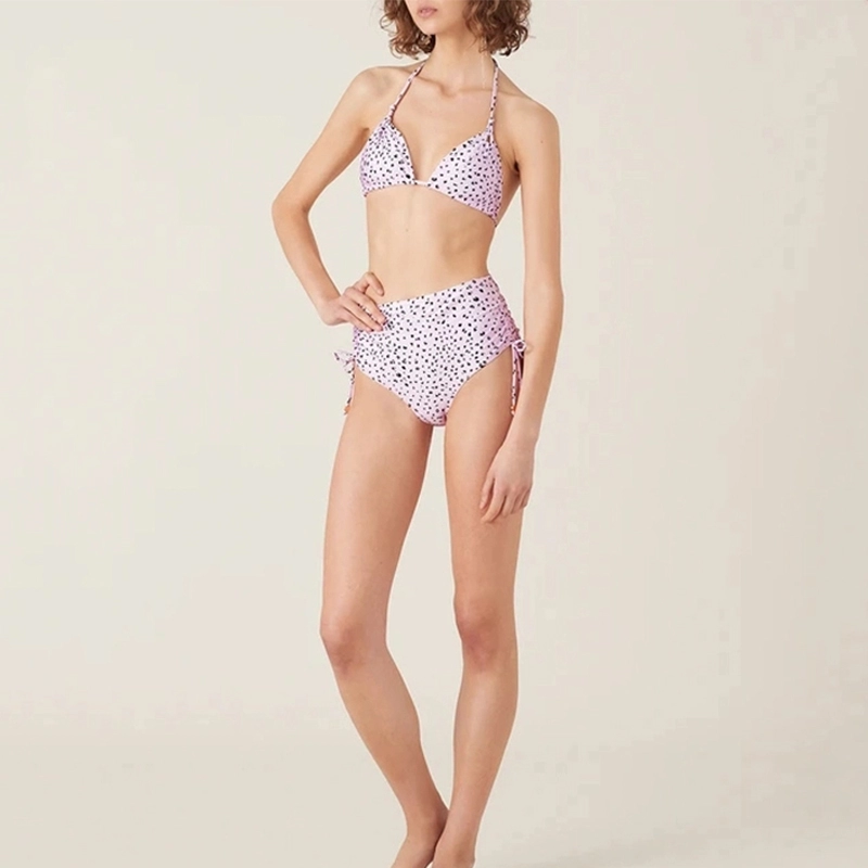 Custom Print Pattern Adjustable Swimsuit Women Sexy Bikini