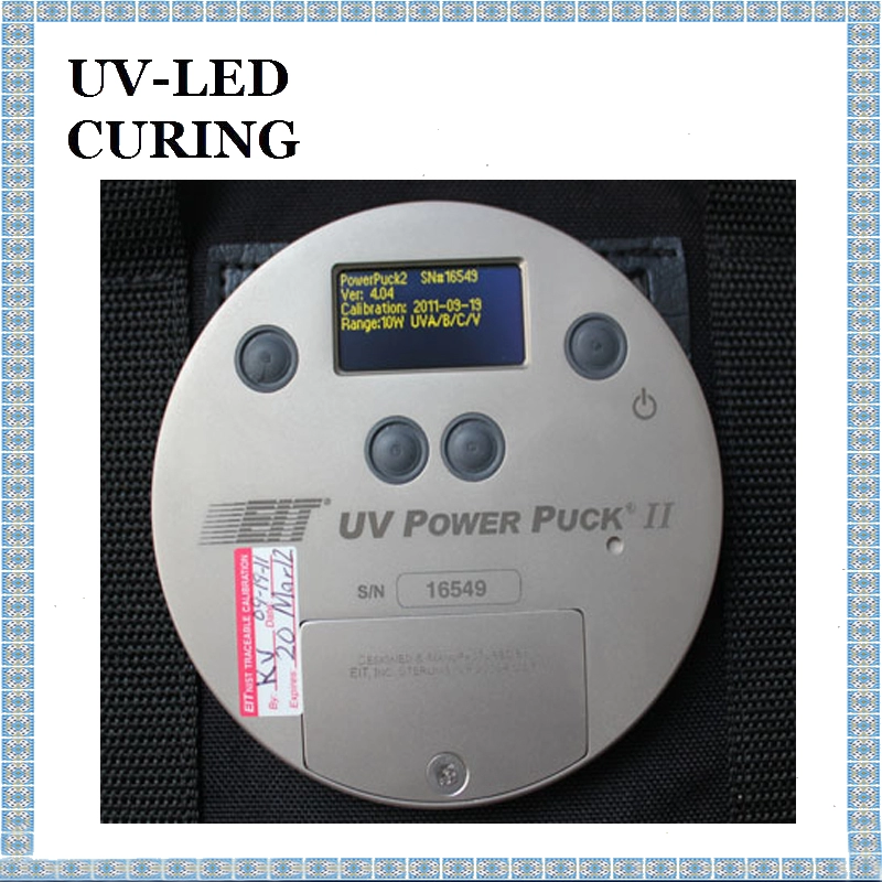 EIT UV Power Puck II Ultraviolet Irradiation Meter UV Meter 4 UV Bands Measuring Intensity Energy Temperature