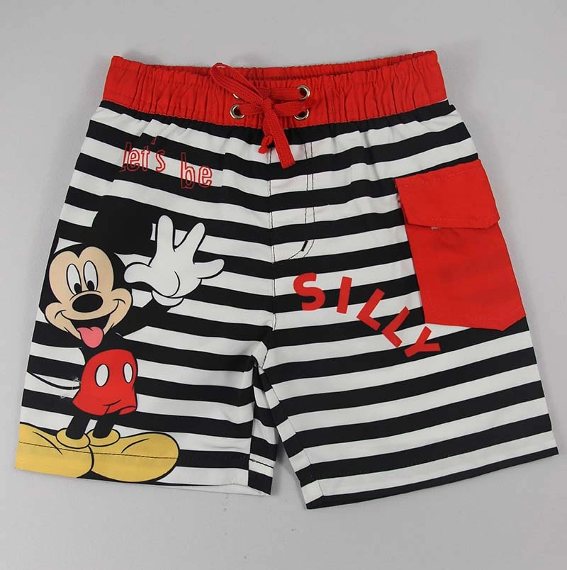 Disney Mickey Mouse Striped Boys Boardshort