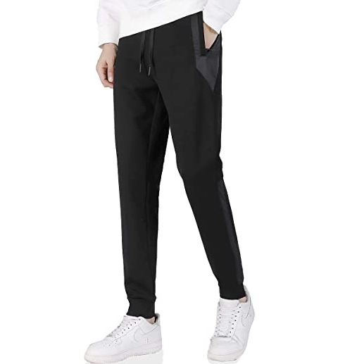 Men's Athletic Running Fit Workout Running Jogger Sweatpants with Pockets