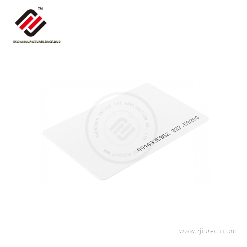 Printable PVC 125KHz LF Blank RFID Card