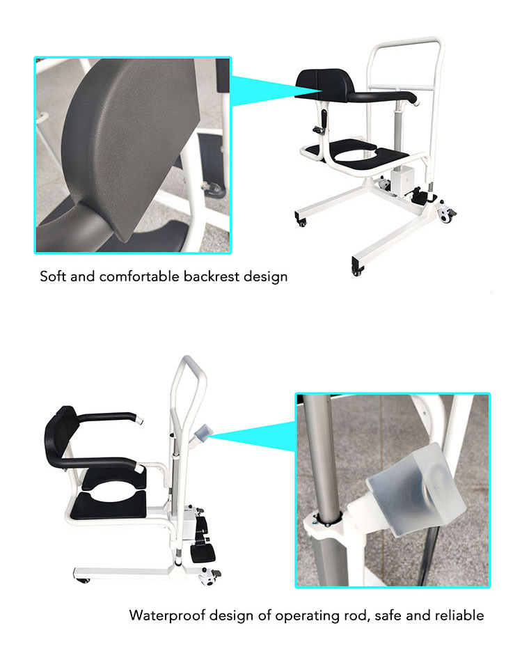 patient transfer lift chair