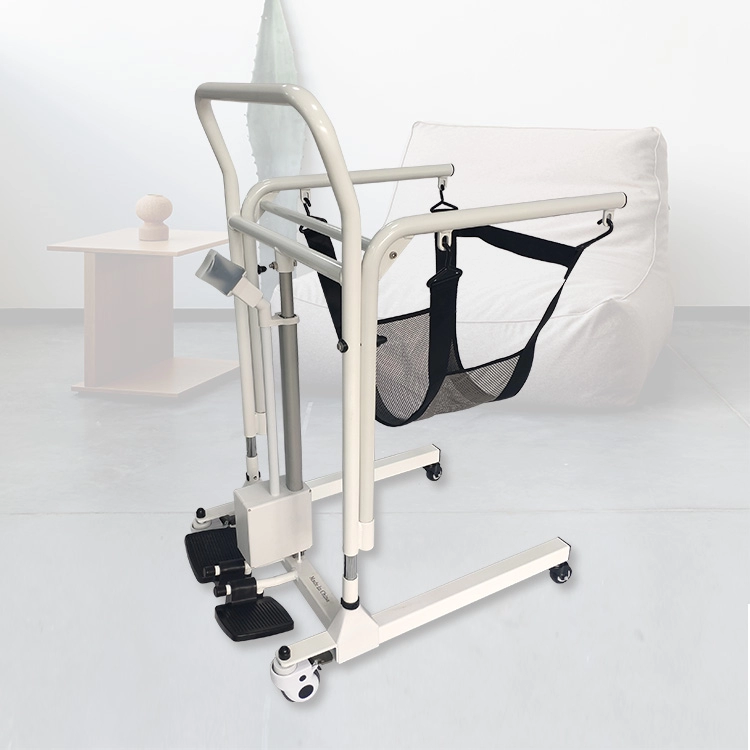 Patient nursing transfer lift chair
