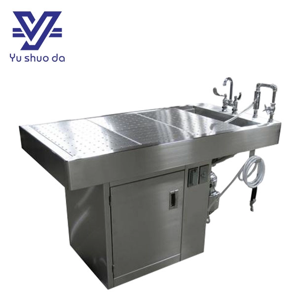 Stainless steel animal  autopsy table
