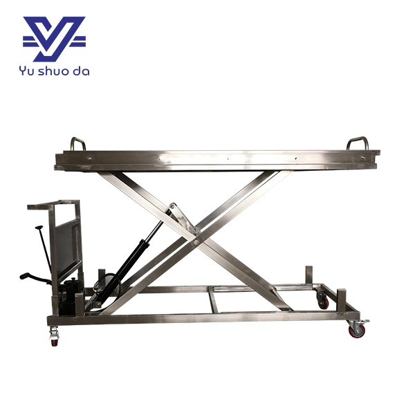 Stainless steel Mortuary trolley price