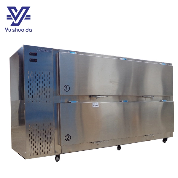 Medical  stainless steel  morgue equipment morgue freezer
