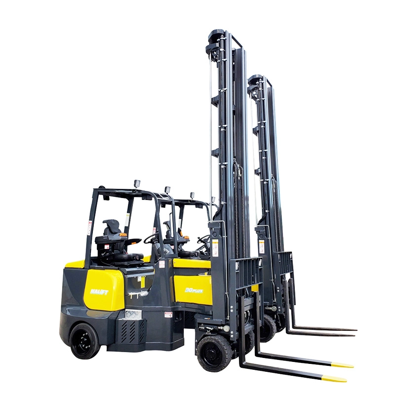 Electric very narrow aisle forklifts with CE