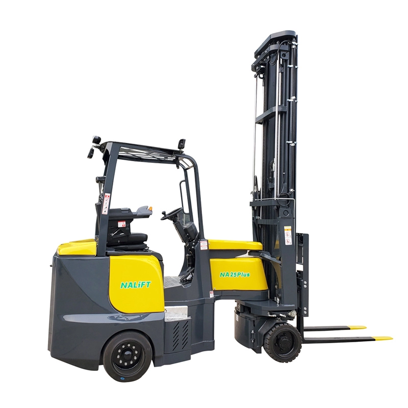 Nalift 2.5t electric narrow aisle stacker forklift